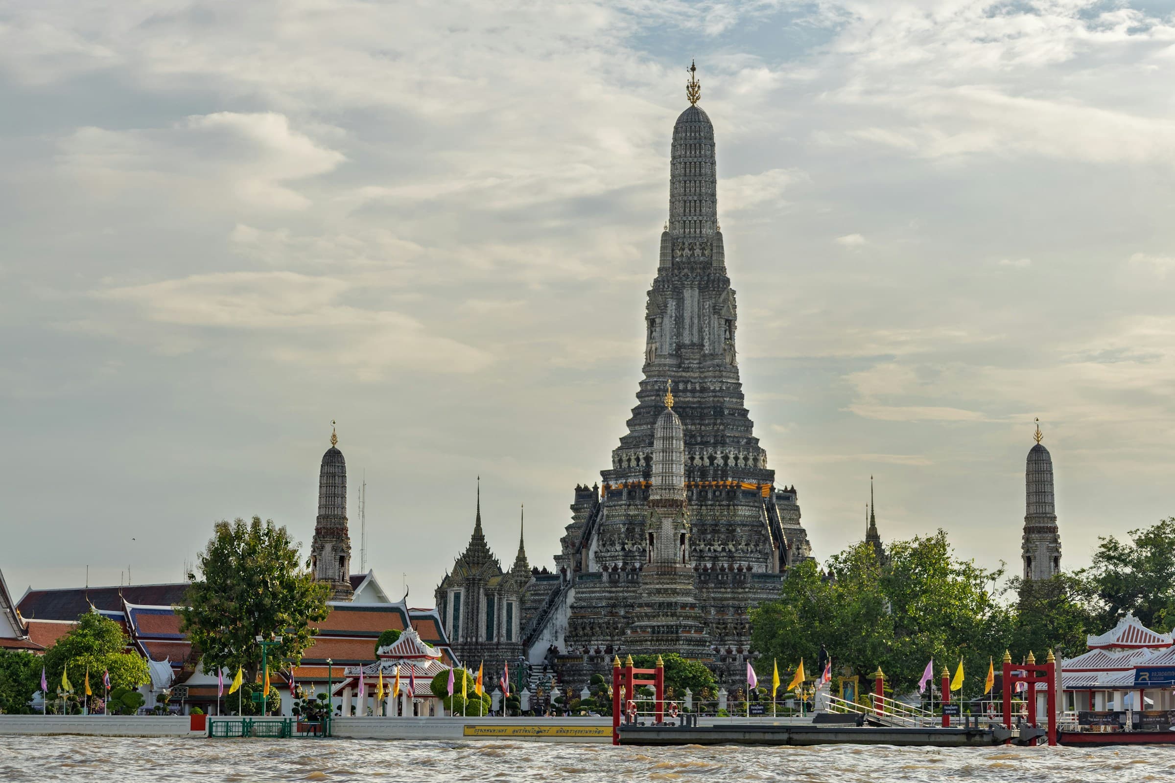 Wat Arun on the Chao Phraya River, Bangkok