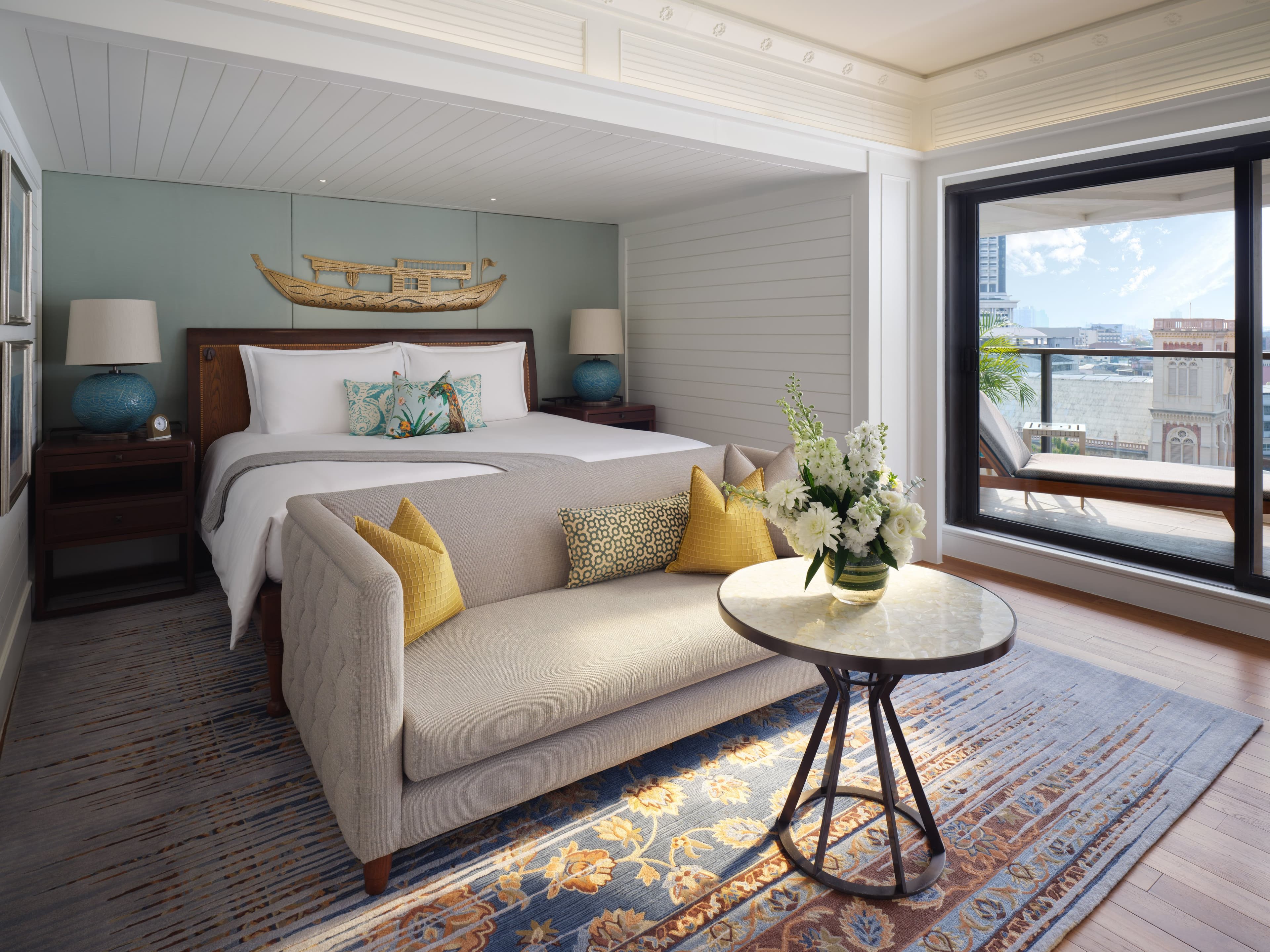 Mandarin Oriental Bangkok suite interior