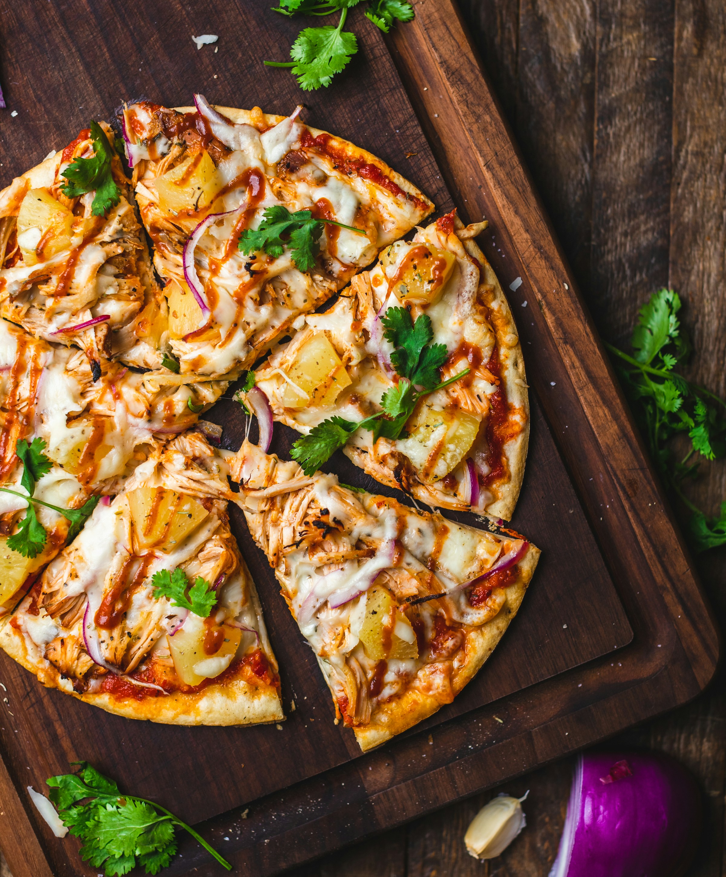 Indian cuisine plated for fine dining
